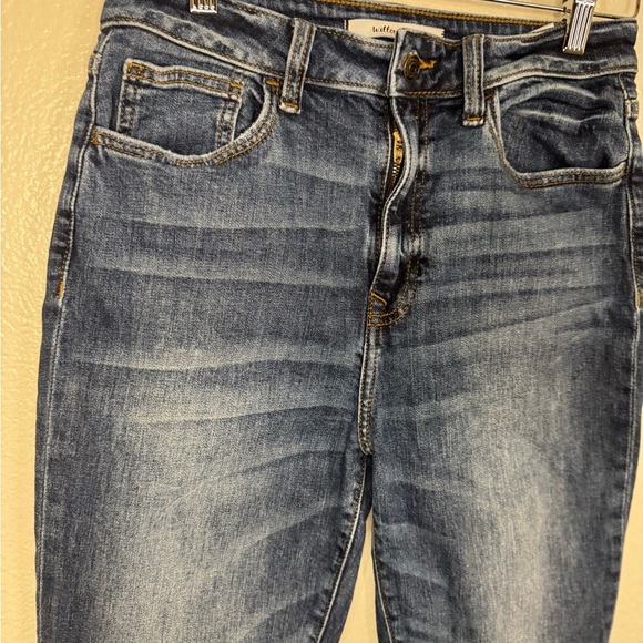 Willow Root Jeans Womens  The Mom Fit High Rise casual Denim Stretch. - Picture 4 of 9